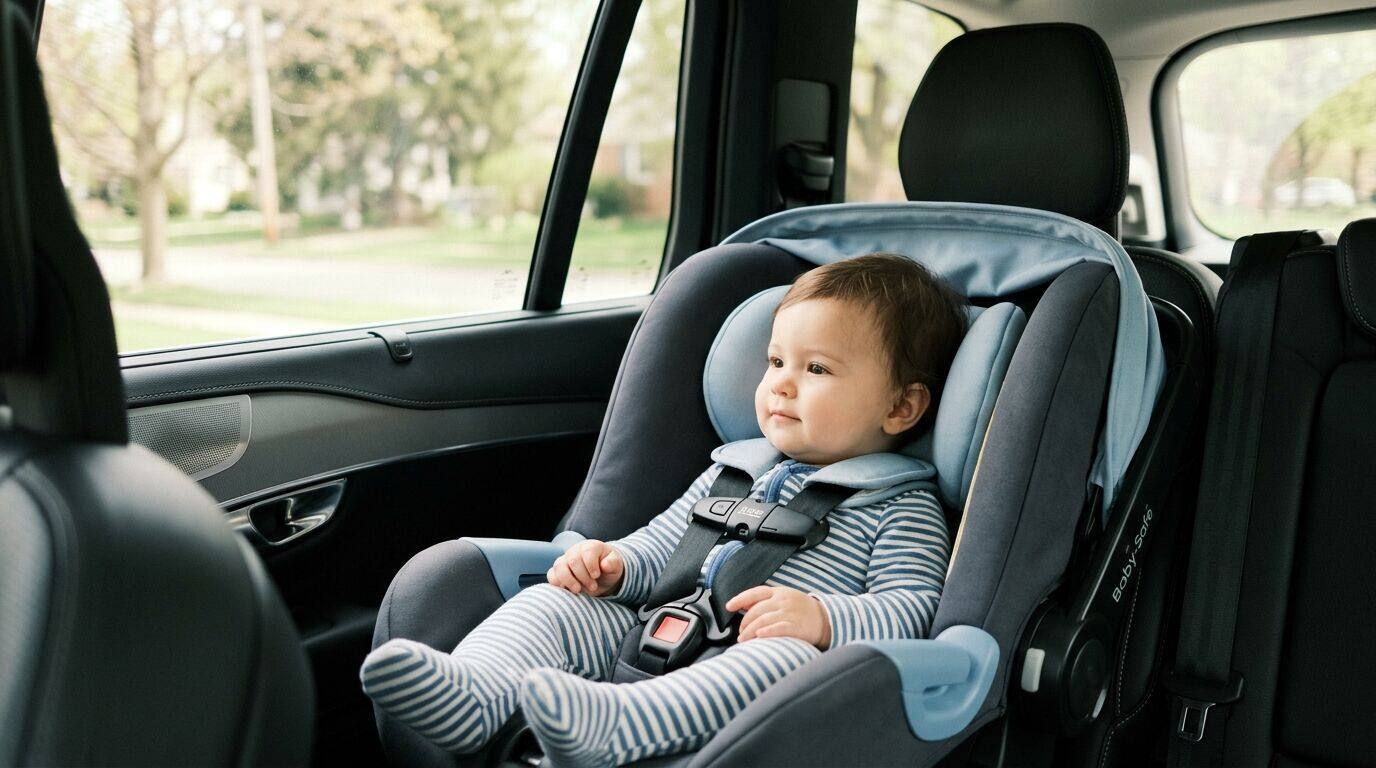 Mejor silla de coche para bebé con Isofix segura